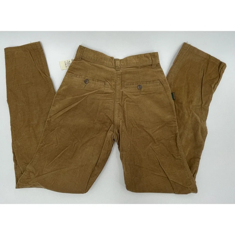 Polo Ralph Lauren Vintage 80s Pants Youth Boys 7P Corduroy 22 X 27 New NWT